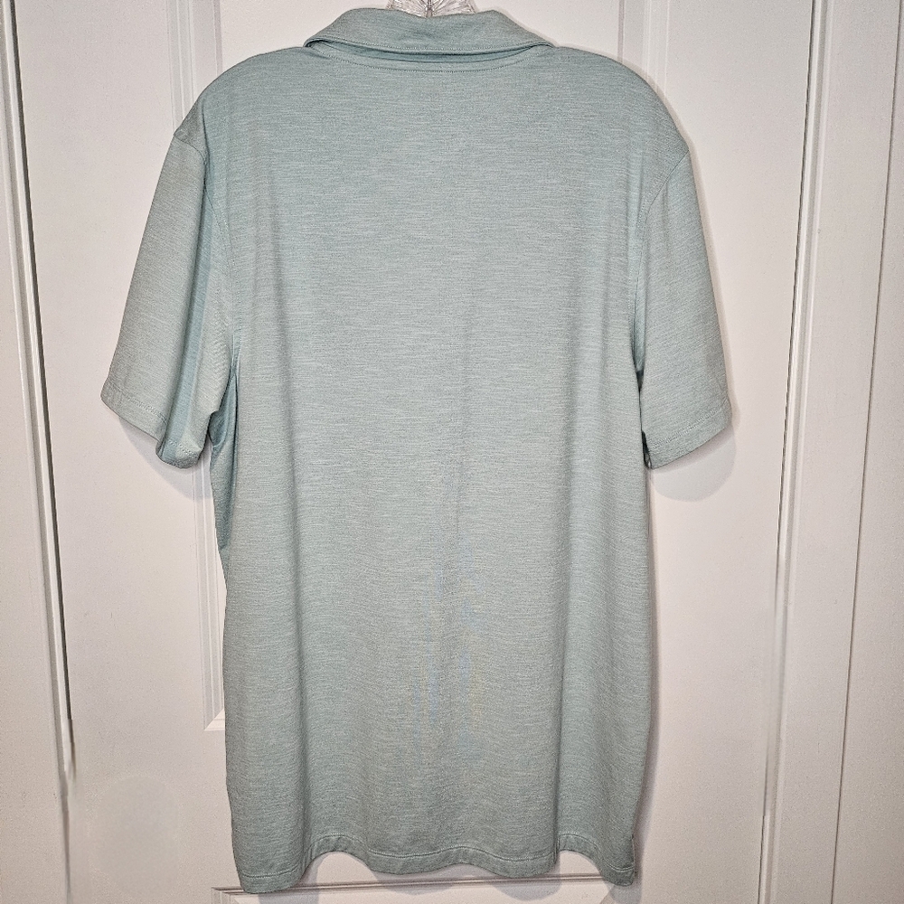 J.Crew Slim Fit Size XL Sage Green Polo Shirt Casual Classic Cotton Preppy - Picture 3 of 10